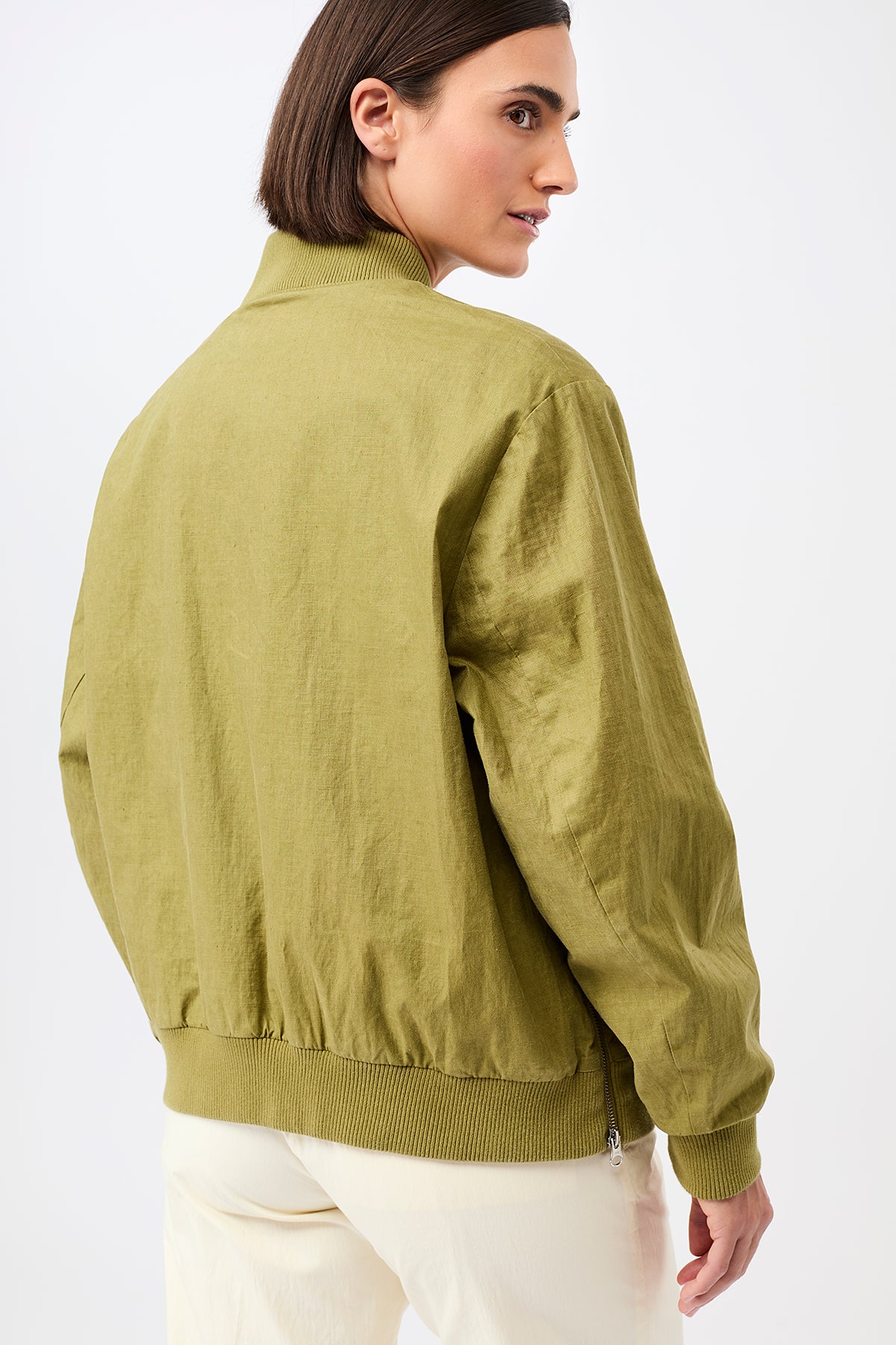 langerchen-bomberjacke-mit-seitlichen-rei-verschl-ssen-green-olive image 3