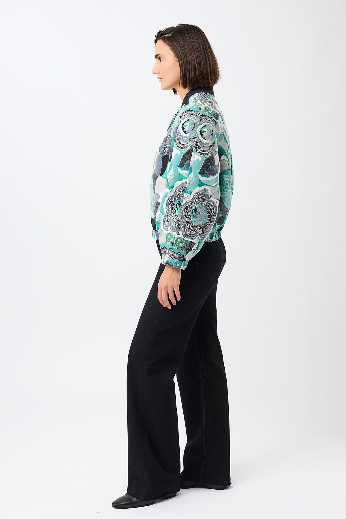 langerchen-bomberjacke-original-jacquard-blouson-damen image 3