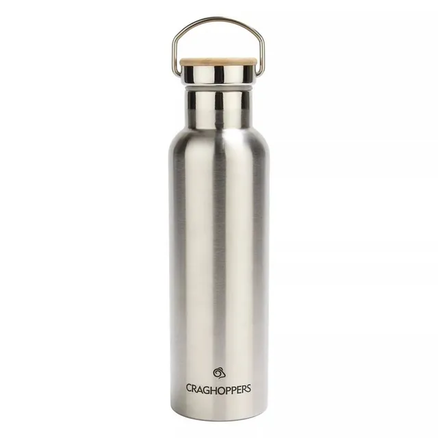 craghoppers-isolierte-edelstahl-trinkflasche-750-ml-silber image 1