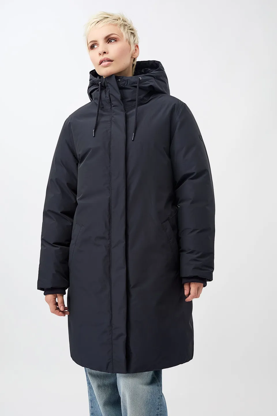 langerchen-lange-jacke-mit-kapuze-und-eco-daune-navy-cn08 image 1