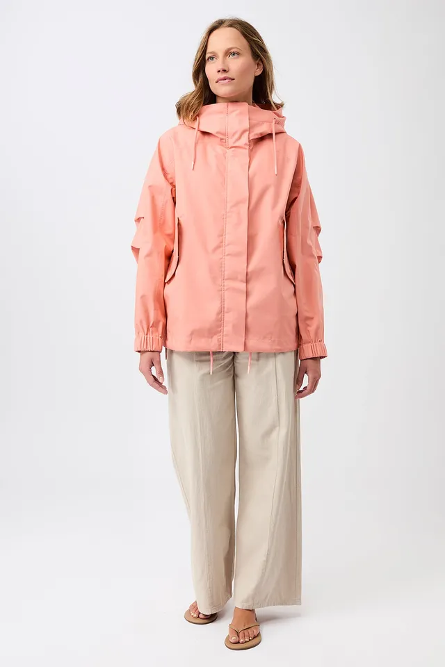 langerchen-kapuzenjacke-mit-falten-am-arm-frangipani image 1