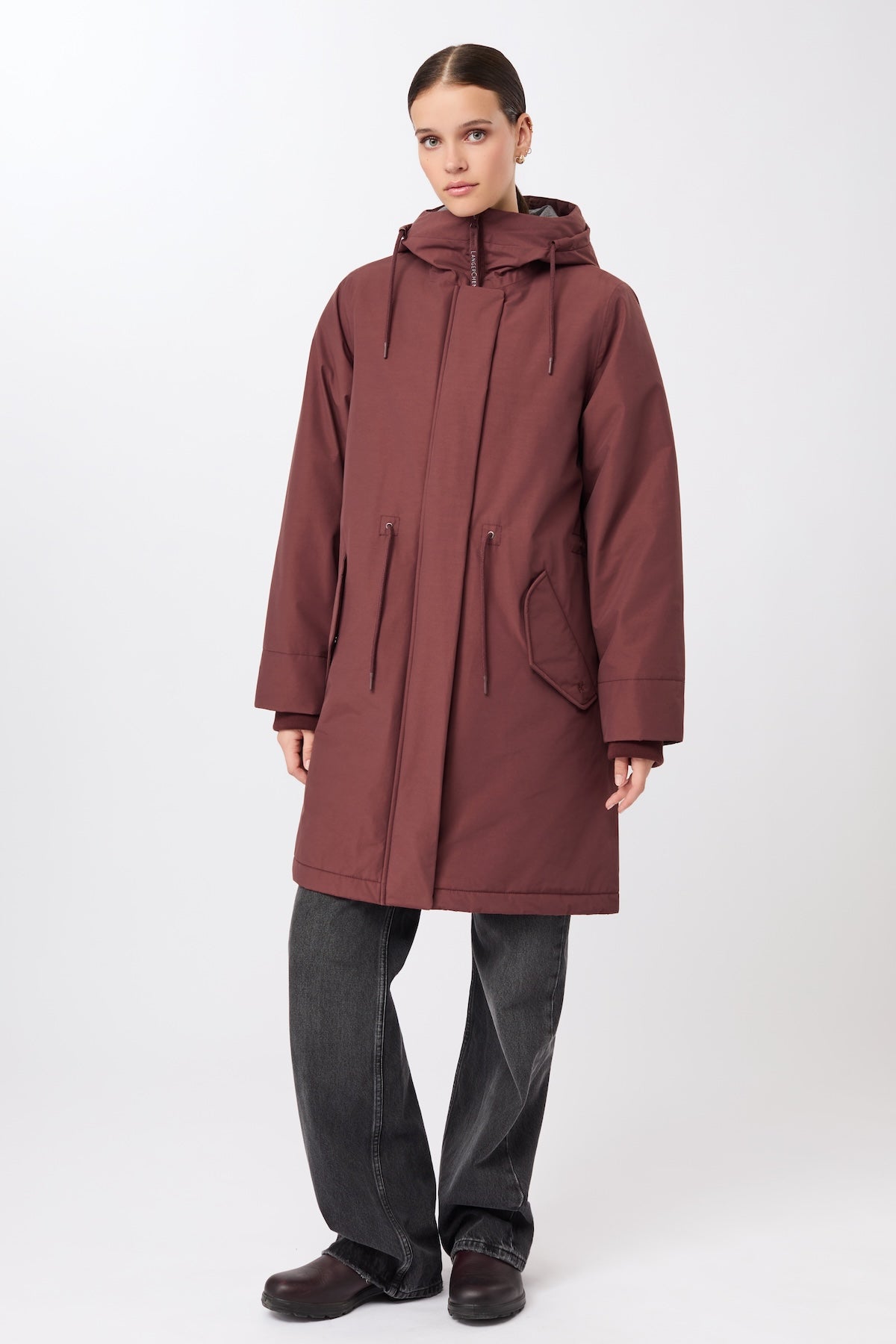 langerchen-parka-locker-geschnitten-wattiert-burgundy-parka image 1