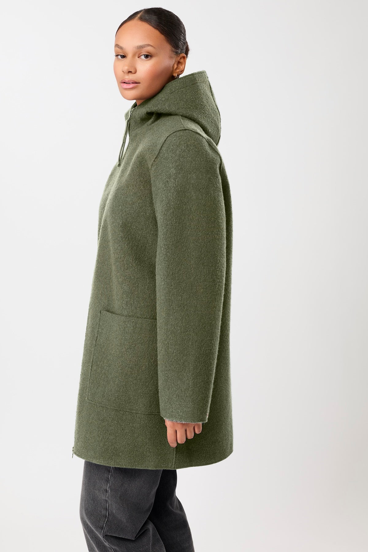 langerchen-kapuzenjacke-aus-walk-mit-membran-sencha-kurze-jacke-gr-n image 2