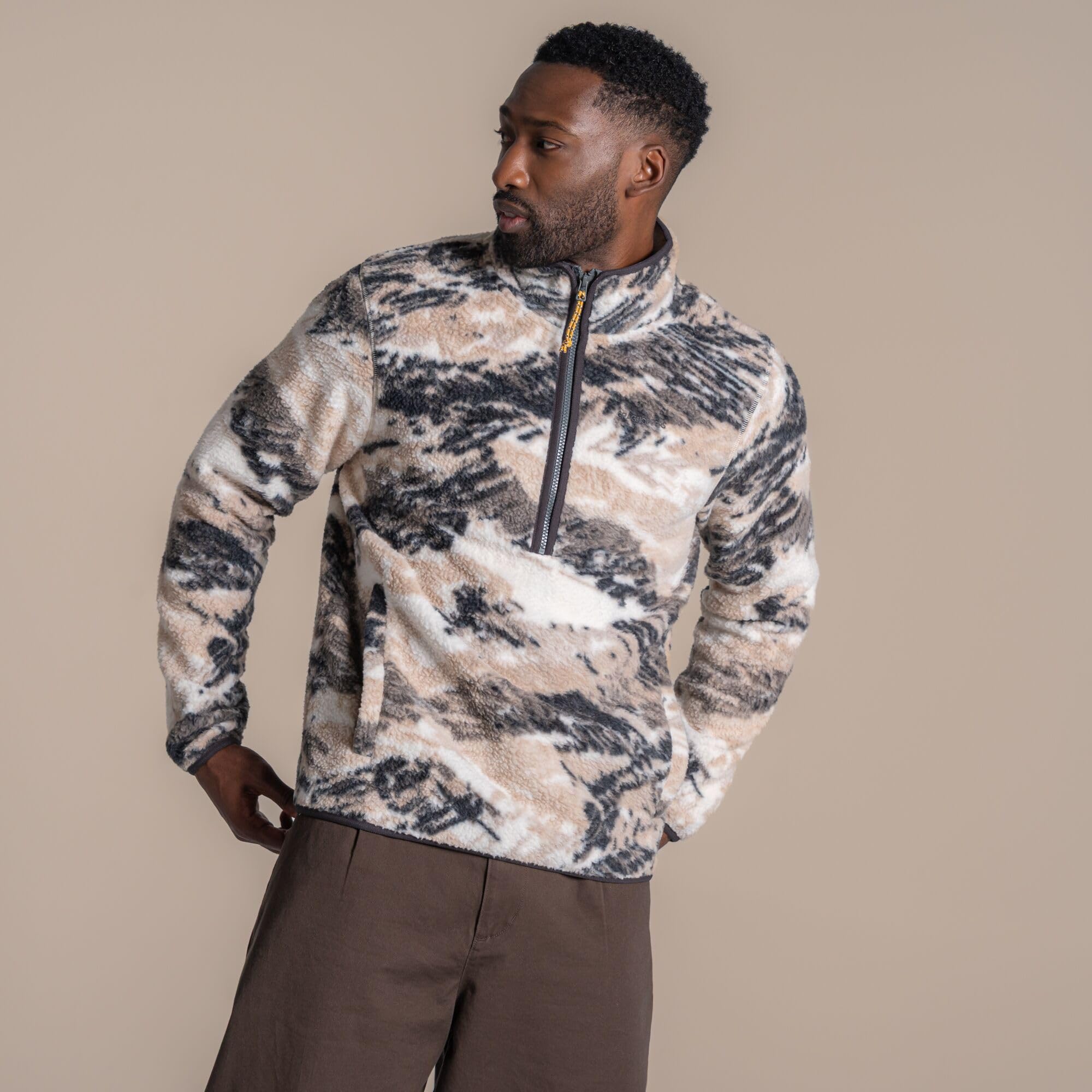 craghoppers-tatton-ii-herren-borg-fleece-pullover-mit-halbrei-verschluss image 5