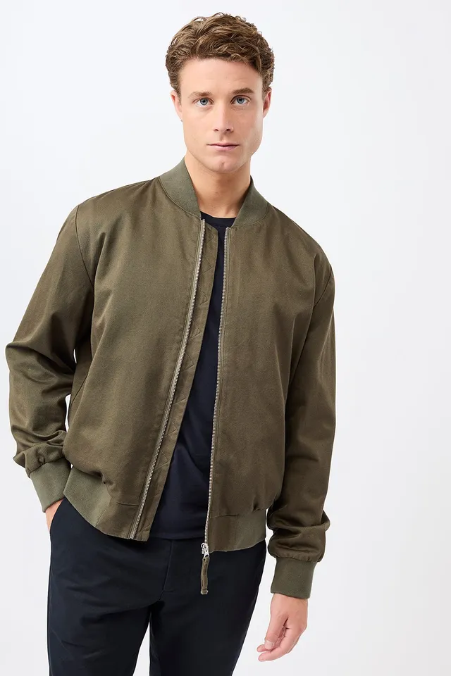 langerchen-co12-bomberjacke-mit-rippenbund-bio-baumwolle-stone-moss image 1