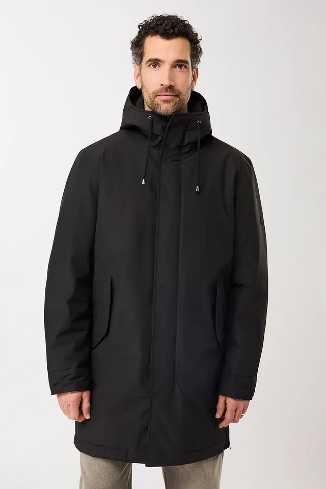 langerchen-langer-parka-black-wattiert-mit-funktion-cotton-nylon image 1