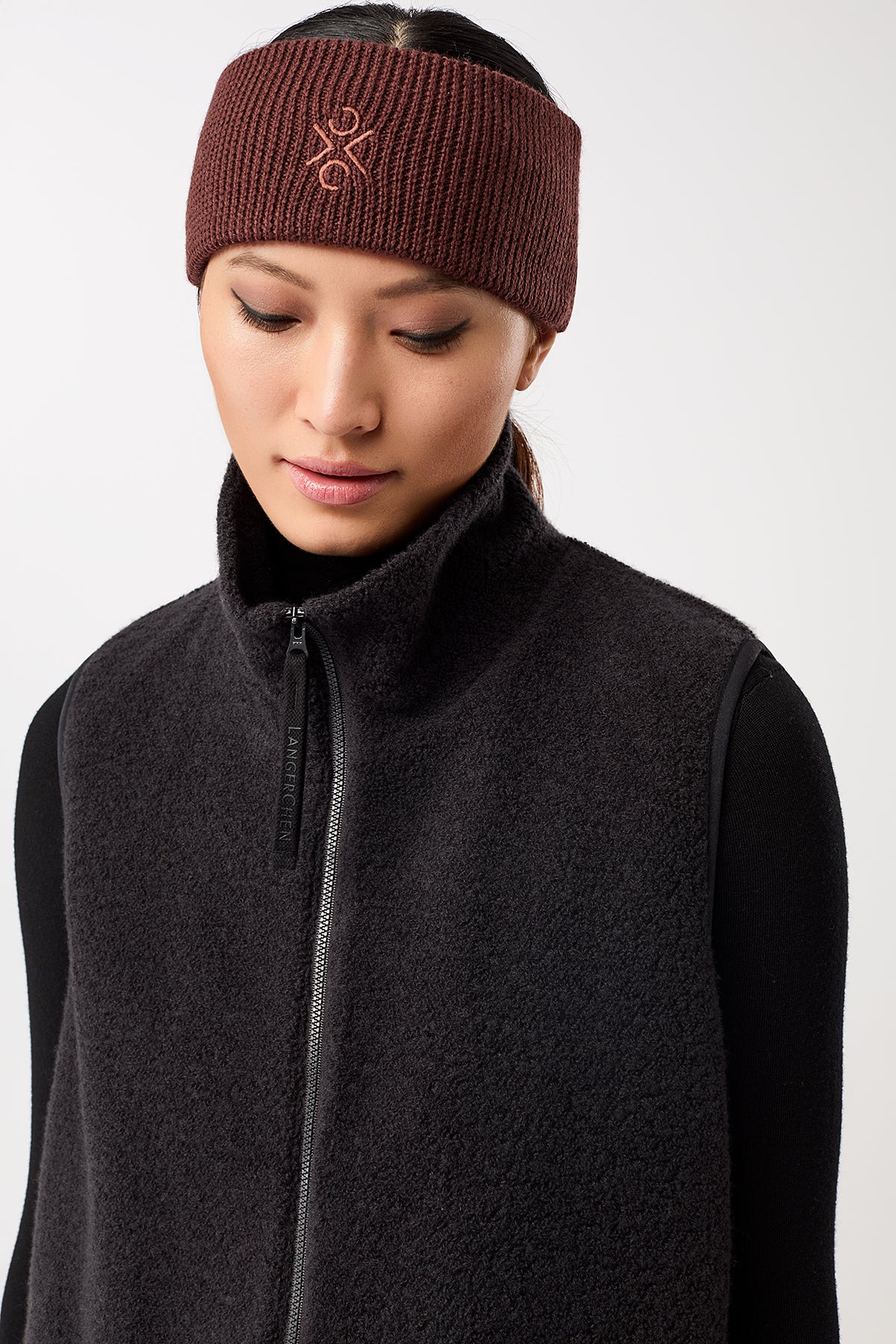 langerchen-weste-mit-stehkragen-aus-woll-fleece-storm-schwarz-grau image 6