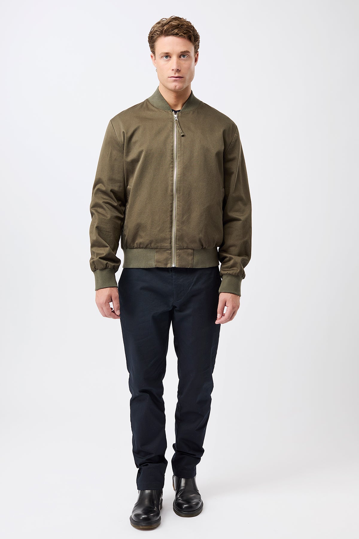 langerchen-co12-bomberjacke-mit-rippenbund-bio-baumwolle-stone-moss image 4