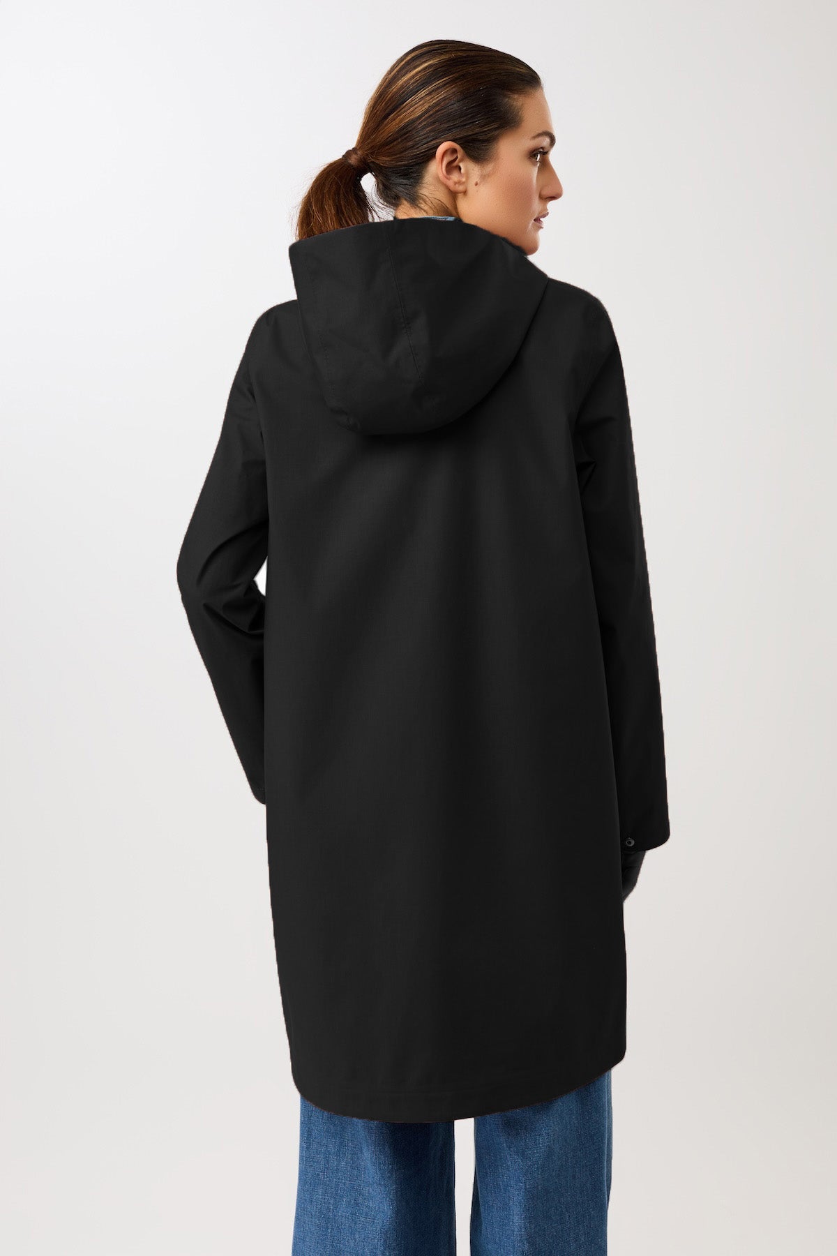 langerchen-schmaler-regenparka-black image 3