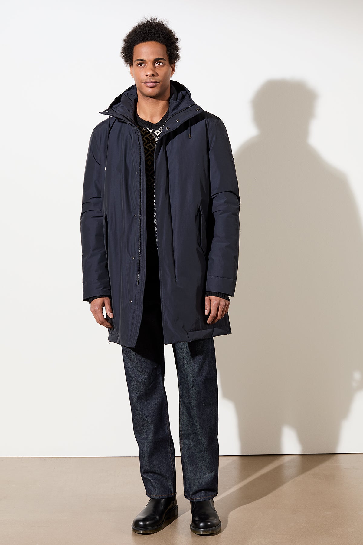 langerchen-cn08-langer-parka-wattiert-mit-funktion-navy-blau image 2