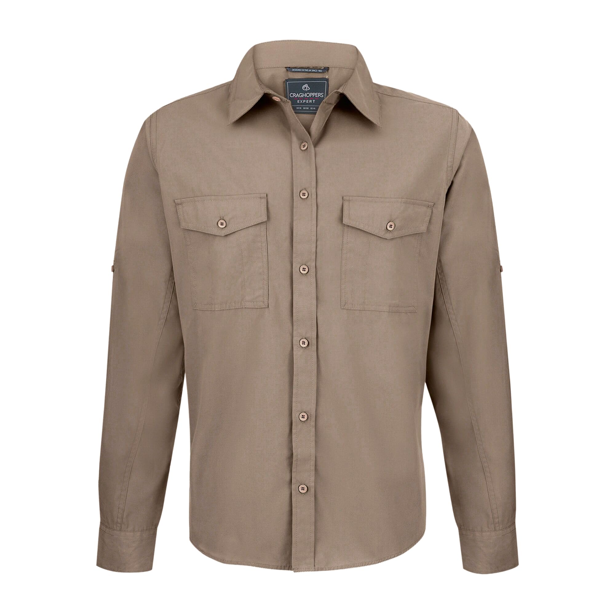 craghoppers-expert-kiwi-langarm-hemd-mit-button-down-kragen-f-r-herren image 1